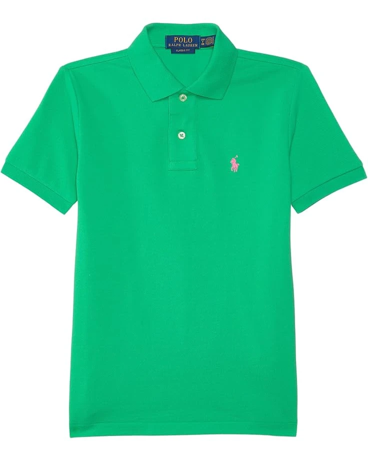 Polo Ralph Lauren Kids Classic Fit Cotton Mesh Polo Shirt (Big Kid) | Shirts & Tops 2 Polo Ralph Lauren Kids Classic Fit Cotton Mesh Polo Shirt (Big Kid) | Shirts & Tops - Image 2