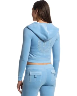 Juicy Couture Heritage Cropped Track Jacket | Hoodies & Sweatshirts -Shoes For Every Day 7168gja756L. AC SR736920