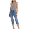 NYDJ Marilyn Straight Crop Jeans in Majorca Bay