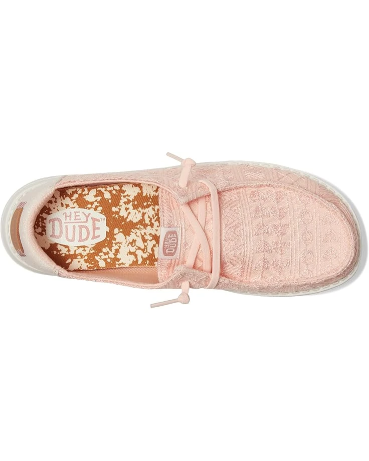 Hey Dude Kids Wendy Crochet Lace (Little Kid/Big Kid) | Sneakers & Athletic Shoes 2 Hey Dude Kids Wendy Crochet Lace (Little Kid/Big Kid) | Sneakers & Athletic Shoes - Image 2