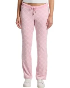Juicy Couture Embossed Velour Track Pants