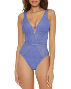 BECCA Color Play Crochet Plunge One Piece | Swimwear -Shoes For Every Day 71A2EJ6DdrL. AC SR736920