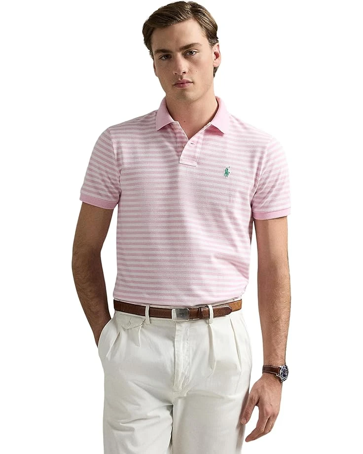 Polo Ralph Lauren Classic Fit Striped Mesh Polo Shirt | Shirts & Tops 1 Polo Ralph Lauren Classic Fit Striped Mesh Polo Shirt | Shirts & Tops