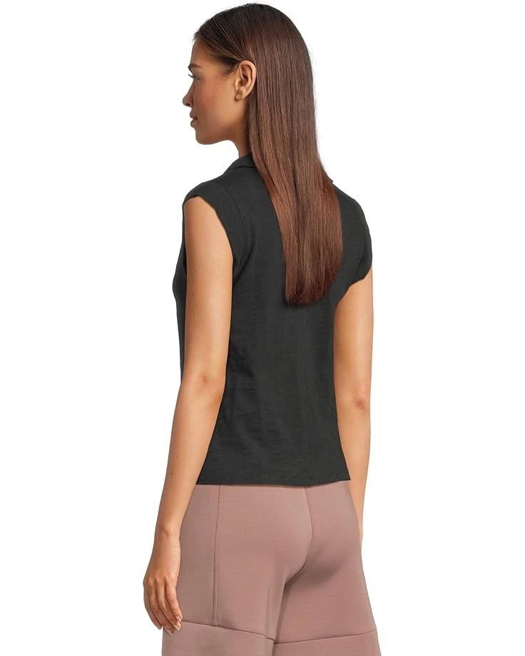 Lilla P Cap Sleeve Polo | Shirts & Tops 3 Lilla P Cap Sleeve Polo | Shirts & Tops - Image 3