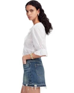 Madewell 5 Pocket Postage Stamp Denim Mini In Croswell | Skirts -Shoes For Every Day 71C63S9DnXL. AC SR736920