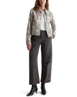 AG Jeans Fiona Hise Rise Barrel Chino in Sulfur Misty Grey | Jeans -Shoes For Every Day 71DRdR5Y97L. AC SR736920