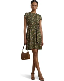 Lauren Ralph Lauren Tadorche-Short Sleeve-Day Dress | Dresses