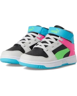 PUMA Kids Rebound Layup Mid Hook And Loop (Little Kid) | Sneakers & Athletic Shoes -Shoes For Every Day 71EoBzFtlL. AC SR736920