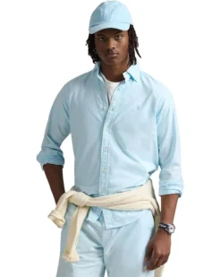 Polo Ralph Lauren Classic Fit Garment-Dyed Oxford Shirt | Shirts & Tops -Shoes For Every Day 71F0WOFdJiL. AC SR736920