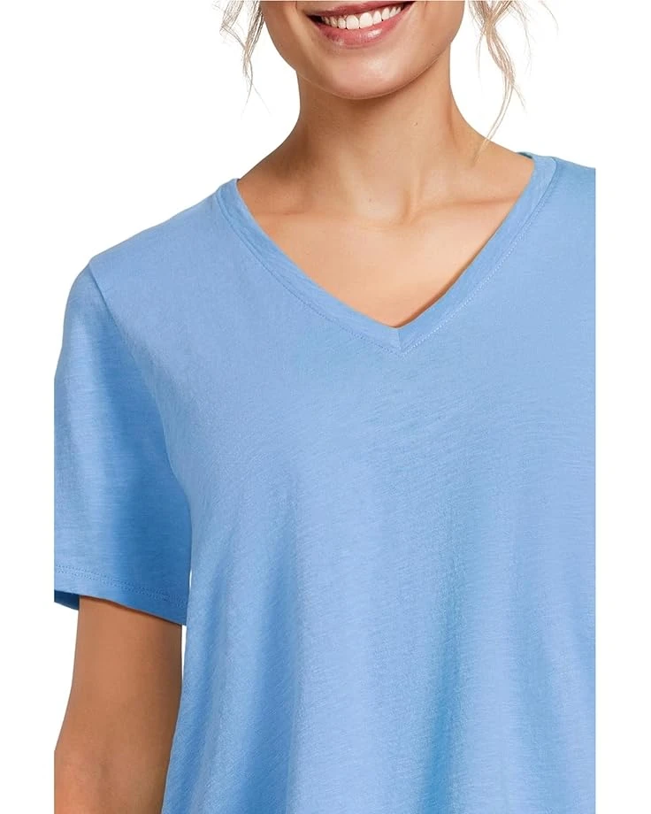 Eileen Fisher V-Neck Short Sleeve Tee | Shirts & Tops 4 Eileen Fisher V-Neck Short Sleeve Tee | Shirts & Tops - Image 4