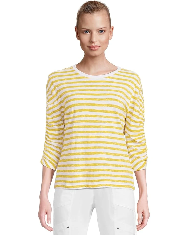 Elliott Lauren Stripe Ruched Tee | Shirts & Tops 1 Elliott Lauren Stripe Ruched Tee | Shirts & Tops