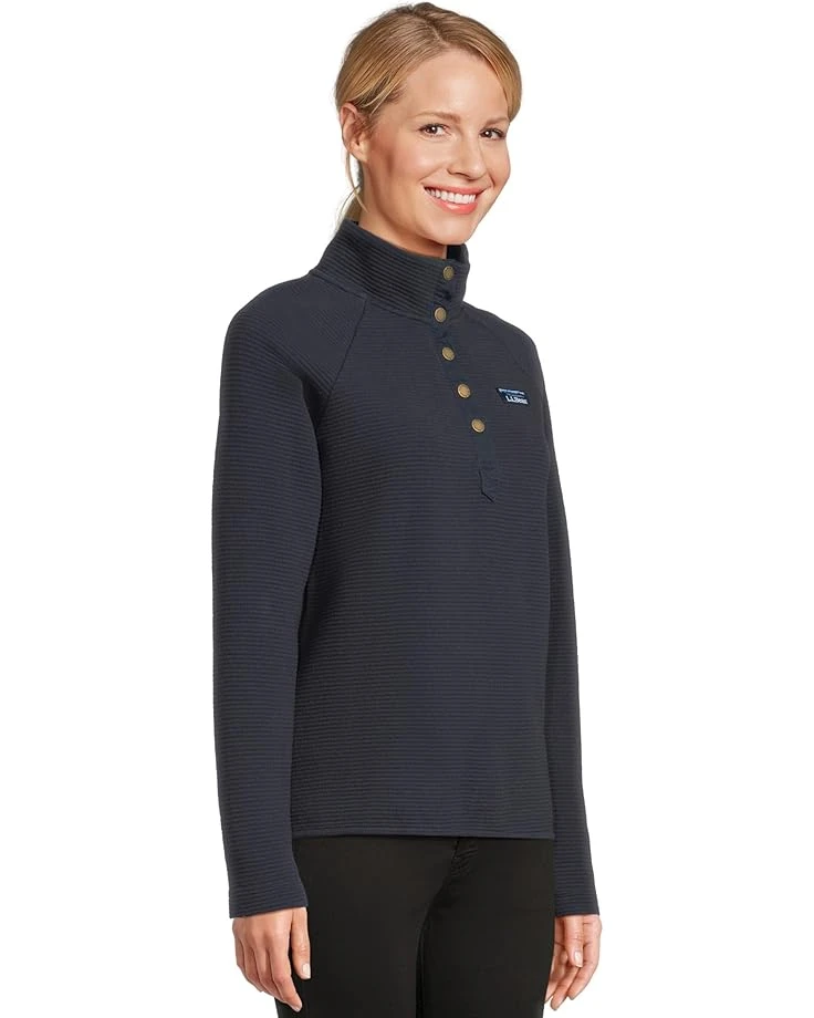 L.L.Bean Lakewashed Ottoman Knit Quarter Snap | Sweaters 2 L.L.Bean Lakewashed Ottoman Knit Quarter Snap | Sweaters - Image 2