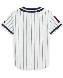 Polo Ralph Lauren Kids Logo Cotton Jersey Baseball Shirt (Toddler/Little Kid) | Shirts & Tops -Shoes For Every Day 71H0YuLJCzL. AC SR736920