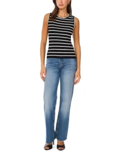 Vince Camuto Stripe Tank With Tipping | Shirts & Tops -Shoes For Every Day 71HkwMEo7PL. AC SR736920