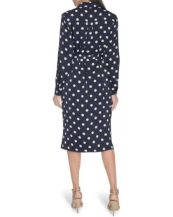 Calvin Klein Satin Polka Dot Shirt Dress | Dresses -Shoes For Every Day 71HuXX86DxL. AC SR736920