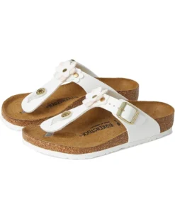 Birkenstock Kids Gizeh Flowers (Little Kid/Big Kid) | Sandals
