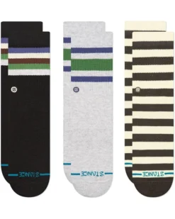 Stance Kids Evergreen Crew 3 Pack (Big Kid) | Socks