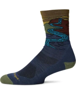 Darn Tough Vermont Chasing Waterfalls Micro Crew Lightweight with Cushion | Socks