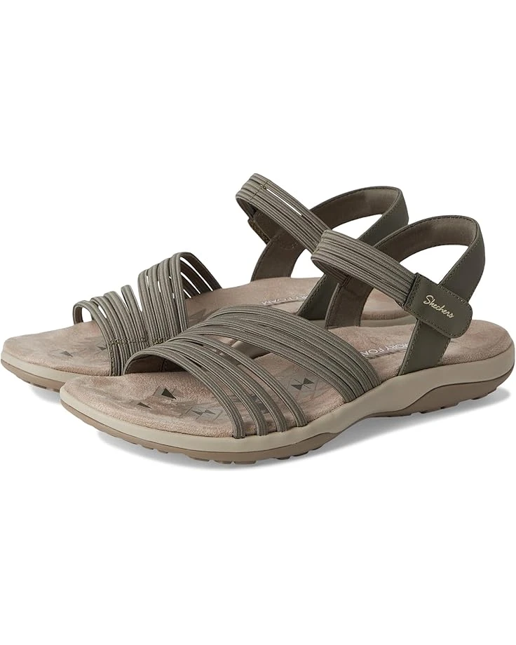 SKECHERS Reggae Slim - Coffee Run | Sandals 1 SKECHERS Reggae Slim - Coffee Run | Sandals