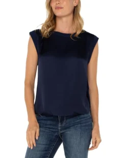 Liverpool Los Angeles Sleeveless Woven To Knit Top | Shirts & Tops 11 Liverpool Los Angeles Sleeveless Woven To Knit Top | Shirts & Tops -Shoes For Every Day 71OjUPB7ejL. AC SR736920