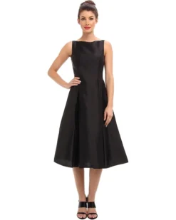 Adrianna Papell Sleeveless Tea Length Dress | Dresses