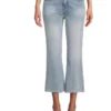 Liverpool Los Angeles Hannah High-Rise Cropped Flare With Cut Hem Jean 25" | Jeans