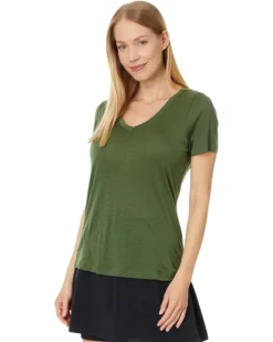 Smartwool Active Ultralite V-Neck Short Sleeve | Shirts & Tops -Shoes For Every Day 71Q8vdjsvL. AC SR736920