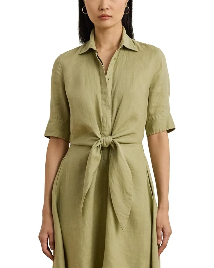 Lauren Ralph Lauren Petite Wakana Elbow Sleeve Day Dress | Dresses 3 Lauren Ralph Lauren Petite Wakana Elbow Sleeve Day Dress | Dresses - Image 3