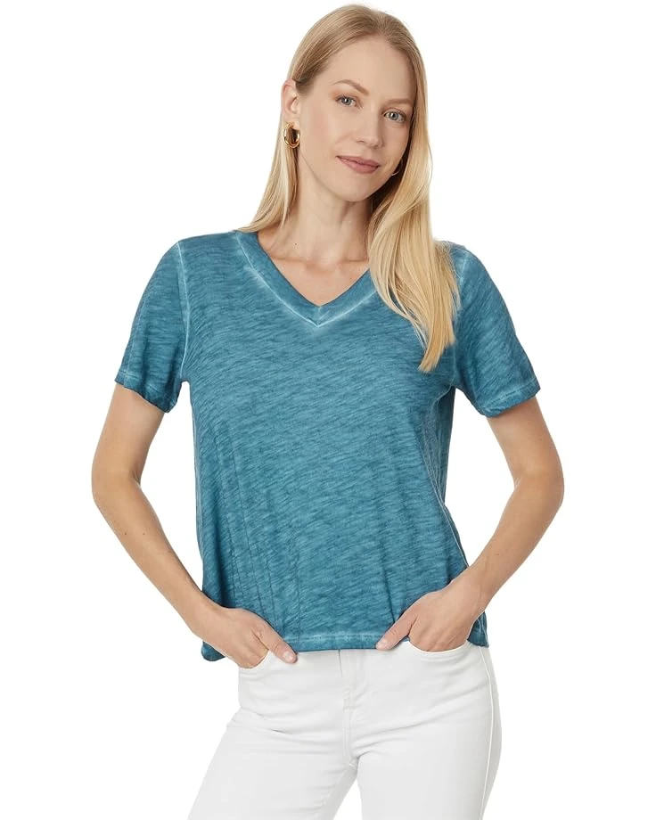 Eileen Fisher V-Neck Short Sleeve Tee | Shirts & Tops 6 Eileen Fisher V-Neck Short Sleeve Tee | Shirts & Tops - Image 6