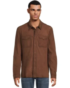 John Varvatos Izzy Leather Shirt Jacket L1416z3 | Coats & Outerwear