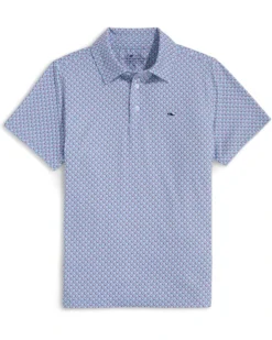 Vineyard Vines Kids Boys Printed Sankaty Polo (Toddler/Little Kid/Big Kid) | Shirts & Tops