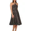 Adrianna Papell Polkadot Fit-and-Flare | Dresses