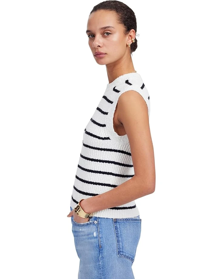Madewell Stripe Seneca Cotton Boucle Tank | Sweaters 3 Madewell Stripe Seneca Cotton Boucle Tank | Sweaters - Image 3
