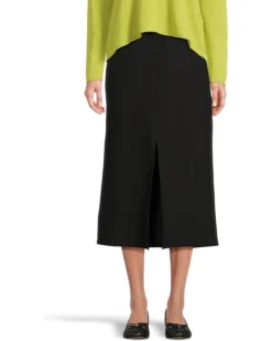 Eileen Fisher Petite Skirt With Front Slit | Skirts