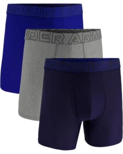Under Armour 3-Pack Performance Tech Mesh Solid 6" Boxer Briefs | Underwear -Shoes For Every Day 71U7c7Wk6ML. AC SR736920