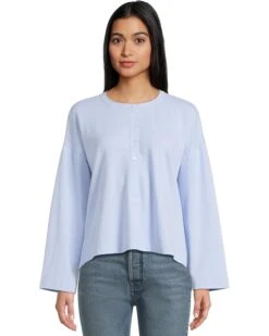 Madewell Bombay Long Sleeve Henley | Shirts & Tops