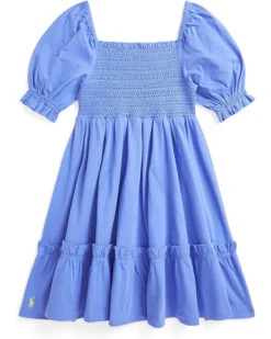 Polo Ralph Lauren Kids Smocked Cotton Jersey Dress (Toddler/Little Kid) | Dresses 5 Polo Ralph Lauren Kids Smocked Cotton Jersey Dress (Toddler/Little Kid) | Dresses -Shoes For Every Day 71Ua CSXdgL. AC SR736920