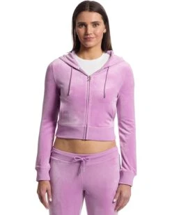 Juicy Couture Solid Classic Juicy Hoodie With Back Bling | Hoodies & Sweatshirts -Shoes For Every Day 71UoAyYLTVL. AC SR736920