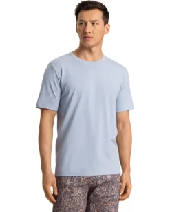 Hanro Living Short Sleeve Crew Neck Shirt | Shirts & Tops