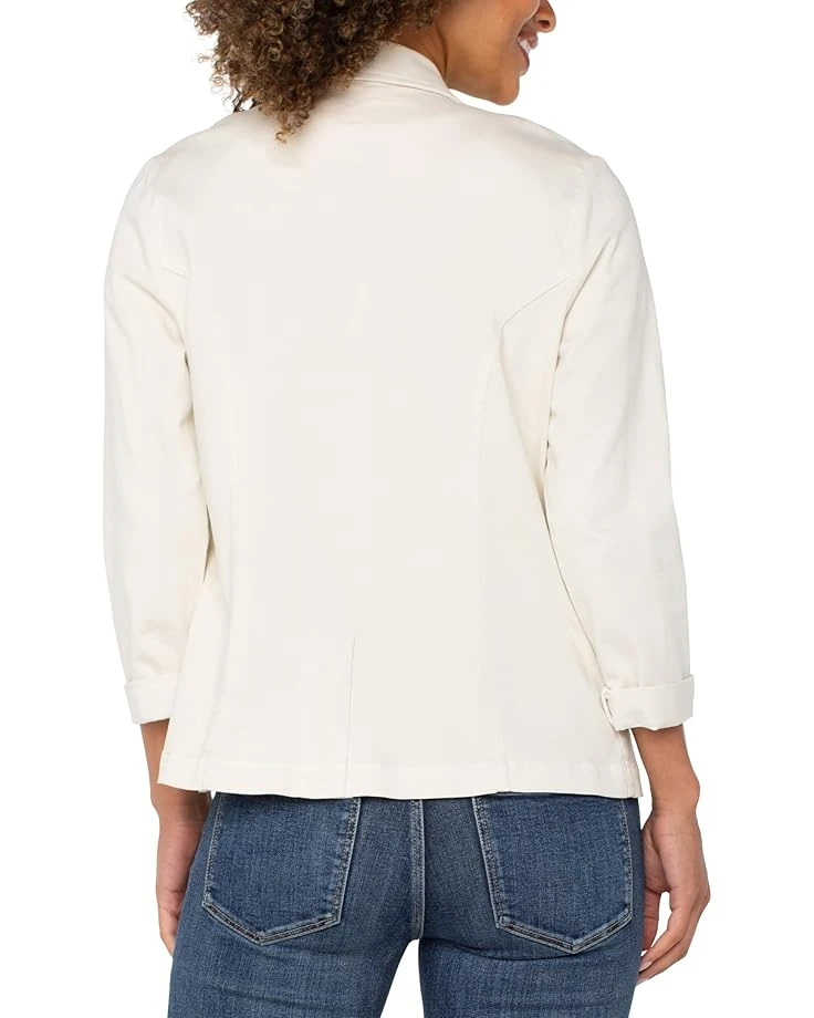 Liverpool Los Angeles Fitted Blazer Soft Touch Twill | Coats & Outerwear 2 Liverpool Los Angeles Fitted Blazer Soft Touch Twill | Coats & Outerwear - Image 2