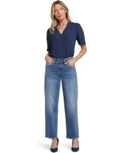 NYDJ Jemma Barrel Jeans in Barcelona Breeze