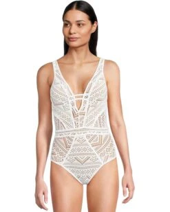 BECCA Color Play Crochet Plunge One Piece | Swimwear -Shoes For Every Day 71Xrwg9oELL. AC SR736920