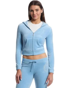 Juicy Couture Heritage Cropped Track Jacket | Hoodies & Sweatshirts