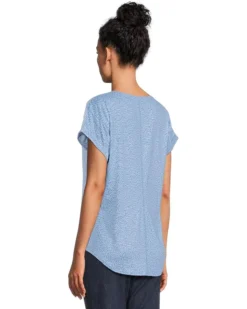 L.L.Bean Streamside Tee Split-Neck Short Sleeve | Sleepwear -Shoes For Every Day 71YK9rx7OLL. AC SR736920