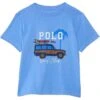 Polo Ralph Lauren Kids Car-Print Cotton Jersey Tee (Toddler/Little Kid) | Shirts & Tops