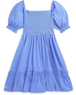Polo Ralph Lauren Kids Smocked Cotton Jersey Dress (Big Kid) | Dresses -Shoes For Every Day 71YdZP1K5yL. AC SR736920