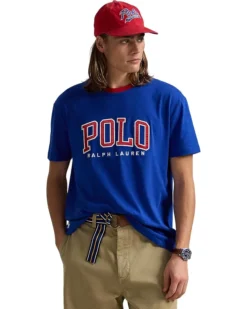 Polo Ralph Lauren Classic Fit Letterman Logo T-shirt | Shirts & Tops -Shoes For Every Day 71baINZe5gL. AC SR736920