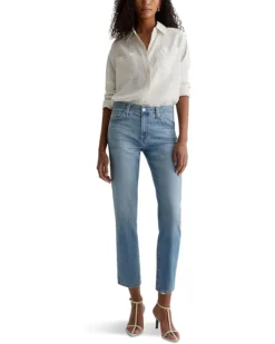 AG Jeans Ex-boyfriend Mid-Rise Slouchy Slim in Aries Destructed | Jeans -Shoes For Every Day 71bmBijUavL. AC SR736920