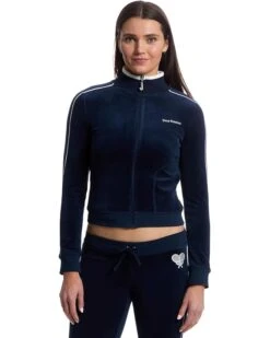 Juicy Couture Heritage Mock Neck Track Jacket with Back Graphic | Hoodies & Sweatshirts 12 Juicy Couture Heritage Mock Neck Track Jacket with Back Graphic | Hoodies & Sweatshirts -Shoes For Every Day 71dSJLcTdqL. AC SR736920