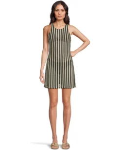 BECCA Cabo High Neck Dress Cover-Up | Swimwear